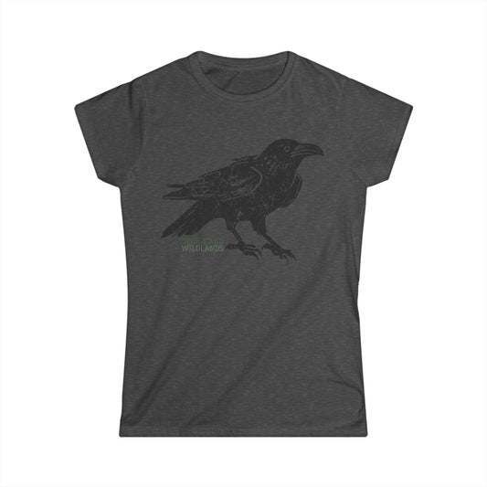 Women's 'Woodcut Fable' T-Shirt (printed in Canada)