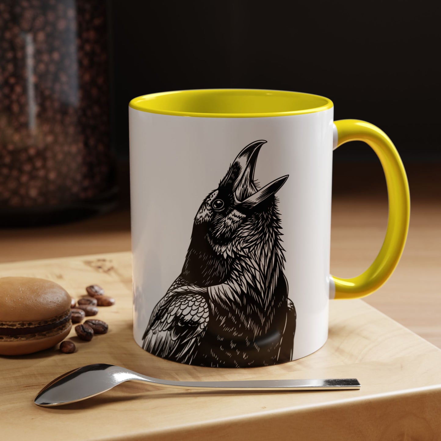 'Fable' Accent Coffee Mug (printed in UK)