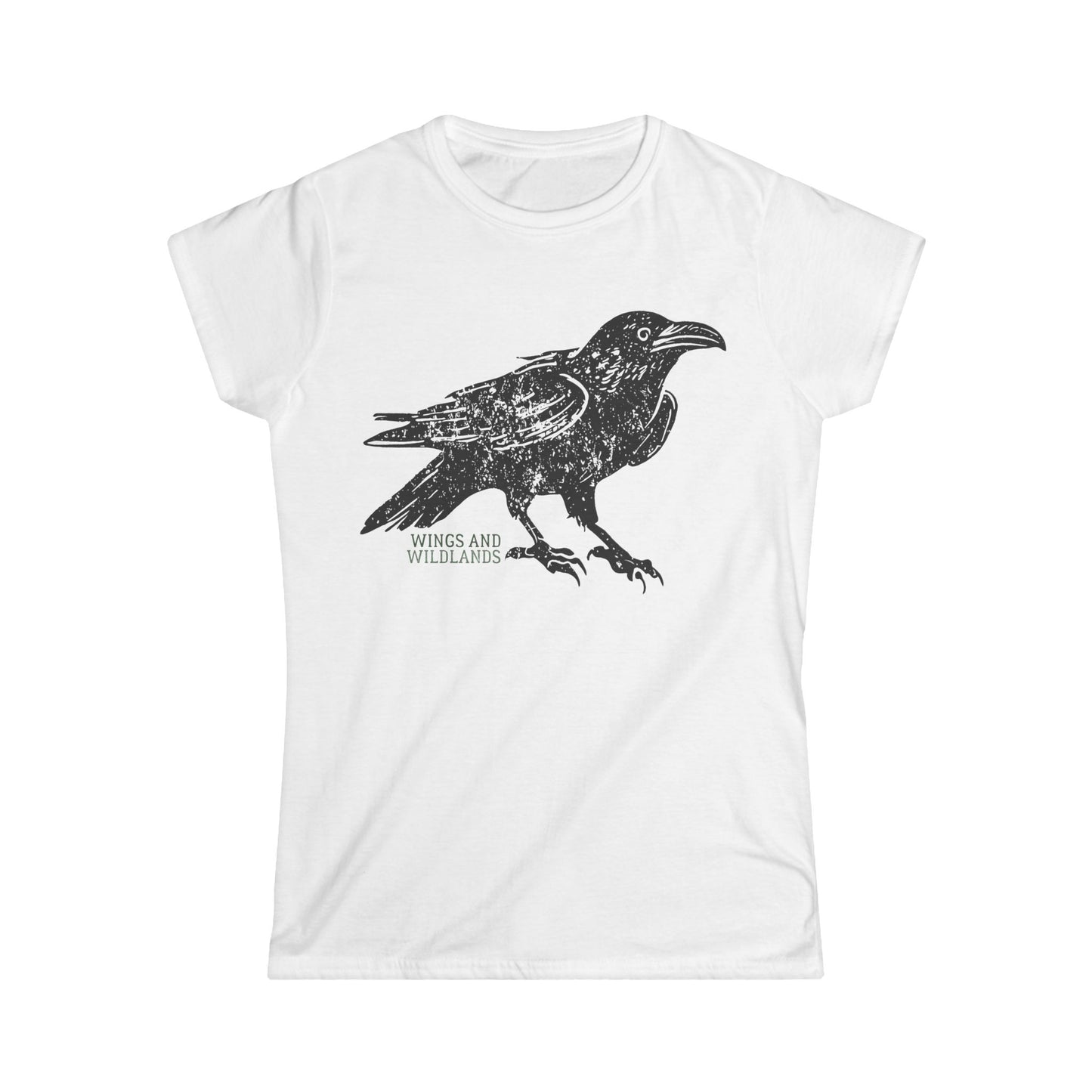 Women's 'Woodcut Fable' T-Shirt (printed in Canada)