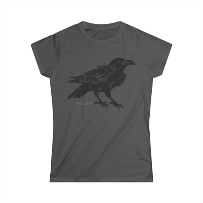 Women's 'Woodcut Fable' T-Shirt (printed in Canada)