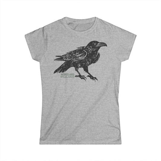 Women's 'Woodcut Fable' T-Shirt (printed in UK)