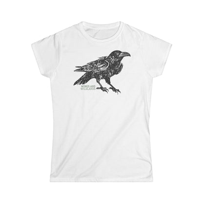 Women's 'Woodcut Fable' T-Shirt (printed in EU)