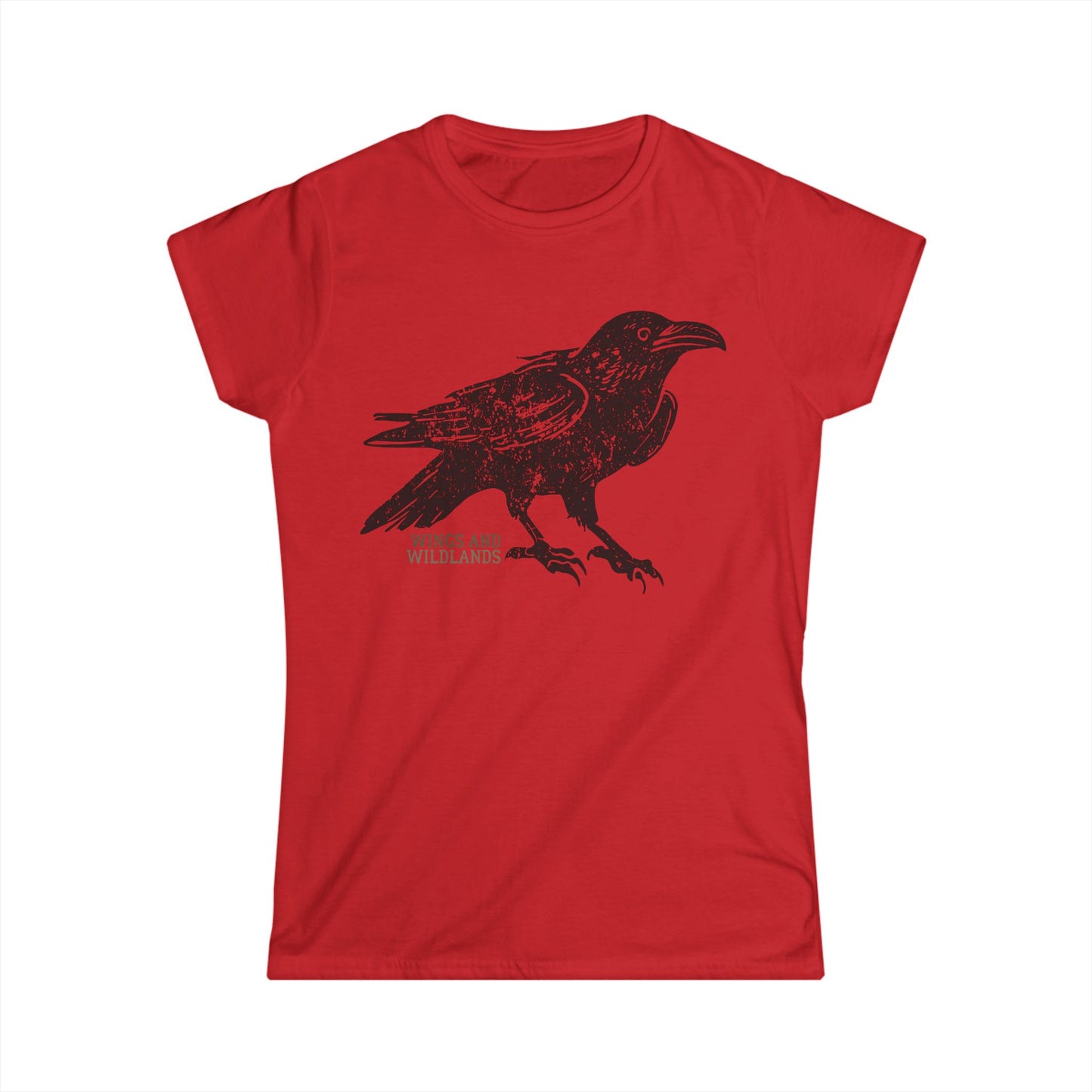 Women's 'Woodcut Fable' T-Shirt (printed in Canada)