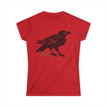 Women's 'Woodcut Fable' T-Shirt (printed in Canada)