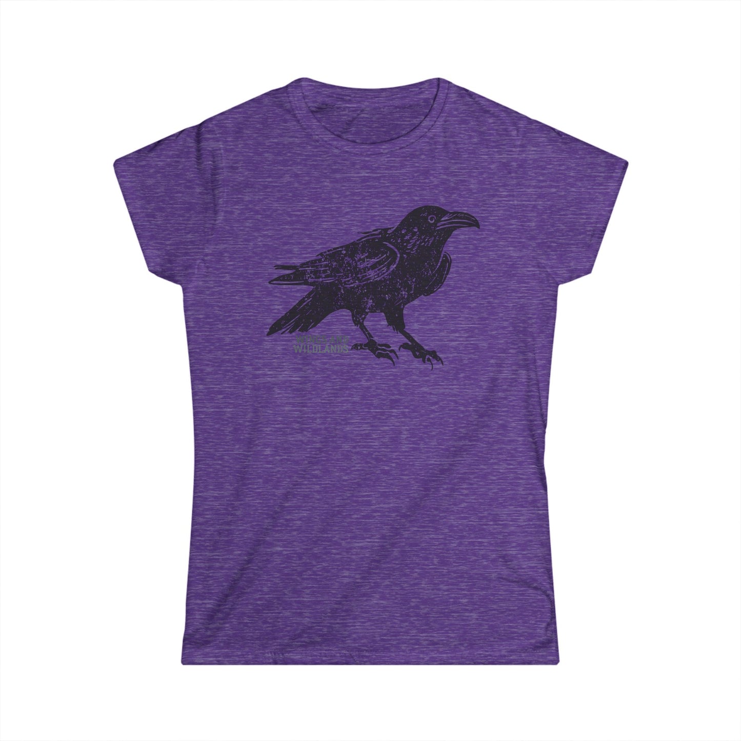 Women's 'Woodcut Fable' T-Shirt (printed in US)