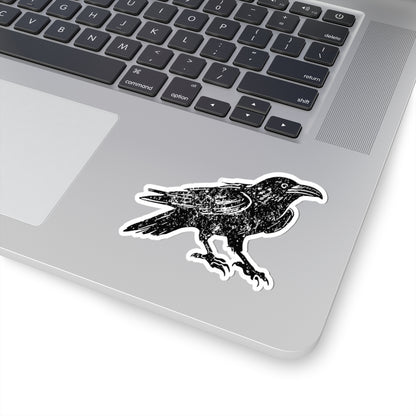 'Woodcut Fable' Vinyl Sticker (printed in US)
