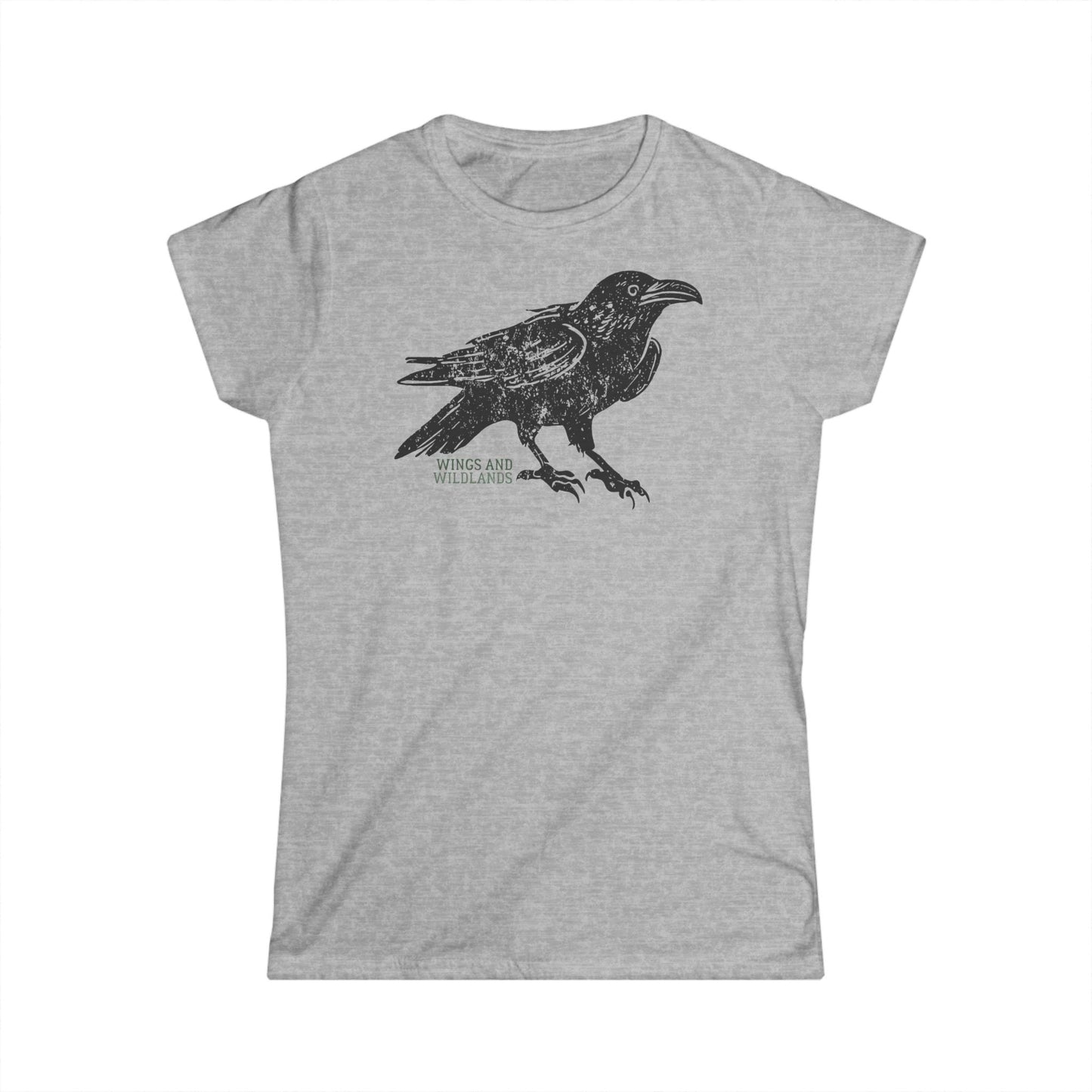 Women's 'Woodcut Fable' T-Shirt (printed in EU)