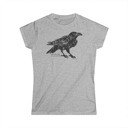 Women's 'Woodcut Fable' T-Shirt (printed in EU)