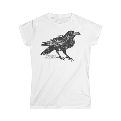 Women's 'Woodcut Fable' T-Shirt (printed in UK)