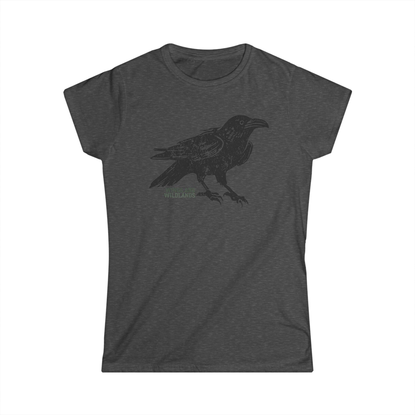 Women's 'Woodcut Fable' T-Shirt (printed in US)