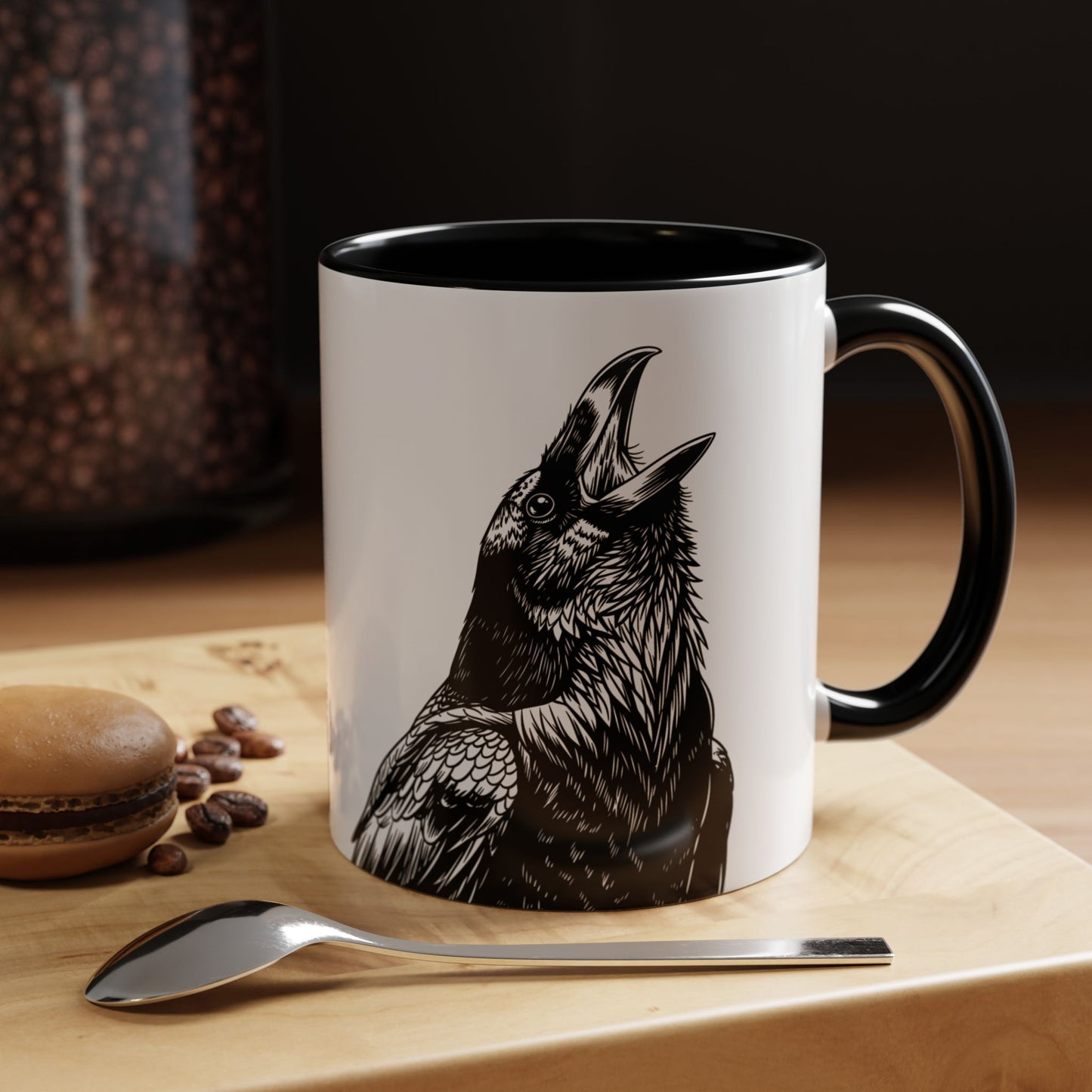 'Fable' Accent Coffee Mug (printed in UK)