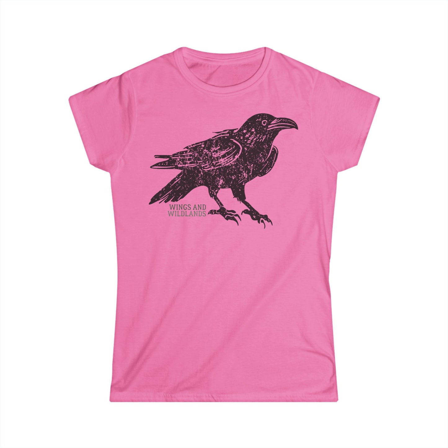 Women's 'Woodcut Fable' T-Shirt (printed in UK)
