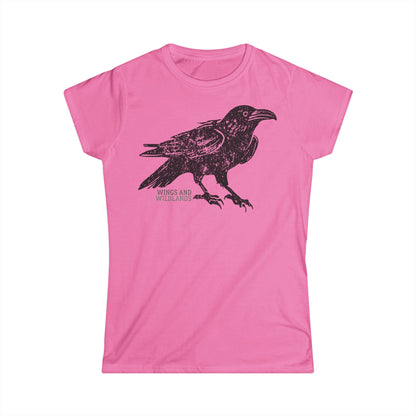 Women's 'Woodcut Fable' T-Shirt (printed in UK)