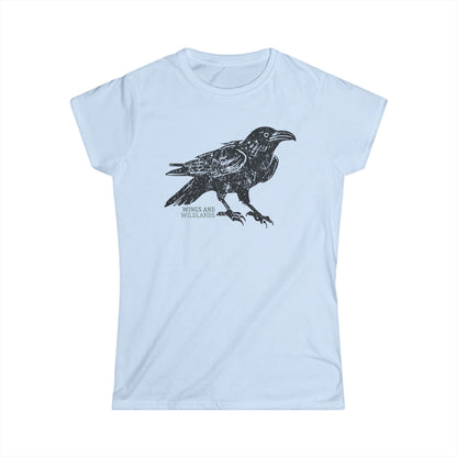 Women's 'Woodcut Fable' T-Shirt (printed in US)