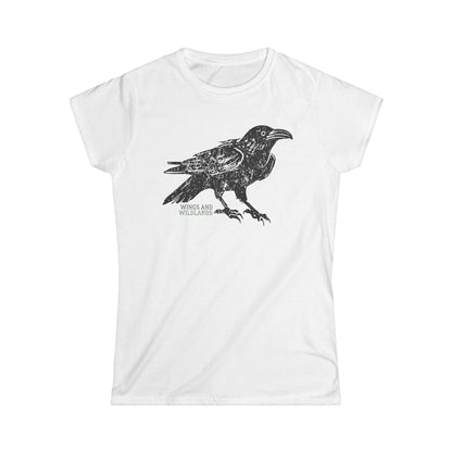 Women's 'Woodcut Fable' T-Shirt (printed in US)