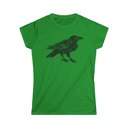Women's 'Woodcut Fable' T-Shirt (printed in US)